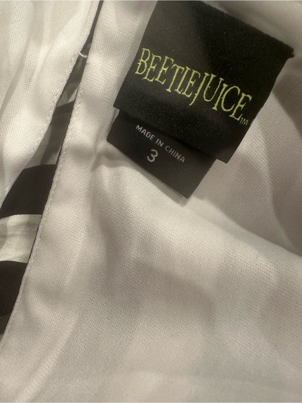Torrid Beetlejuice themed dress. - Picture 3 of 9
